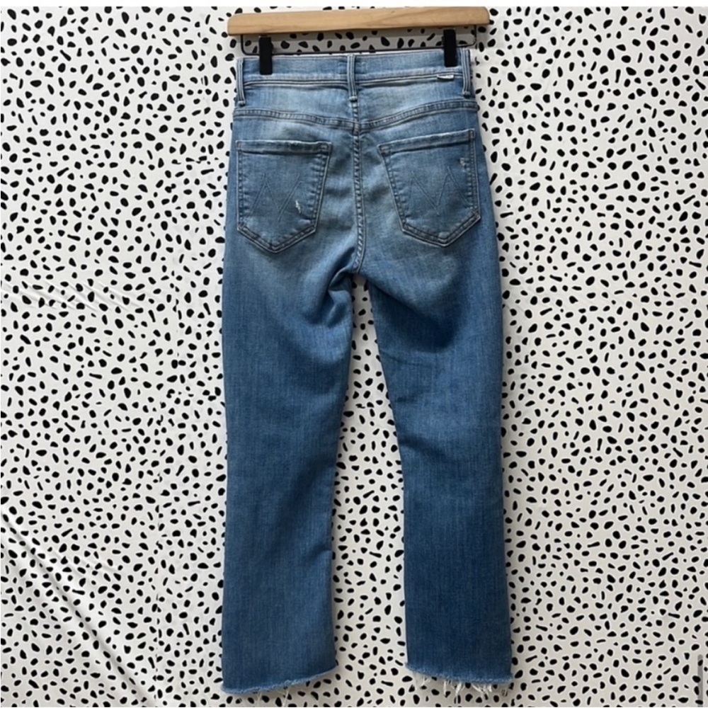 Mother Insider crop step fray Jeans - Picture 5 of 7